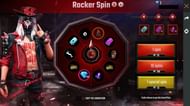 Rocker Spin event in Free Fire